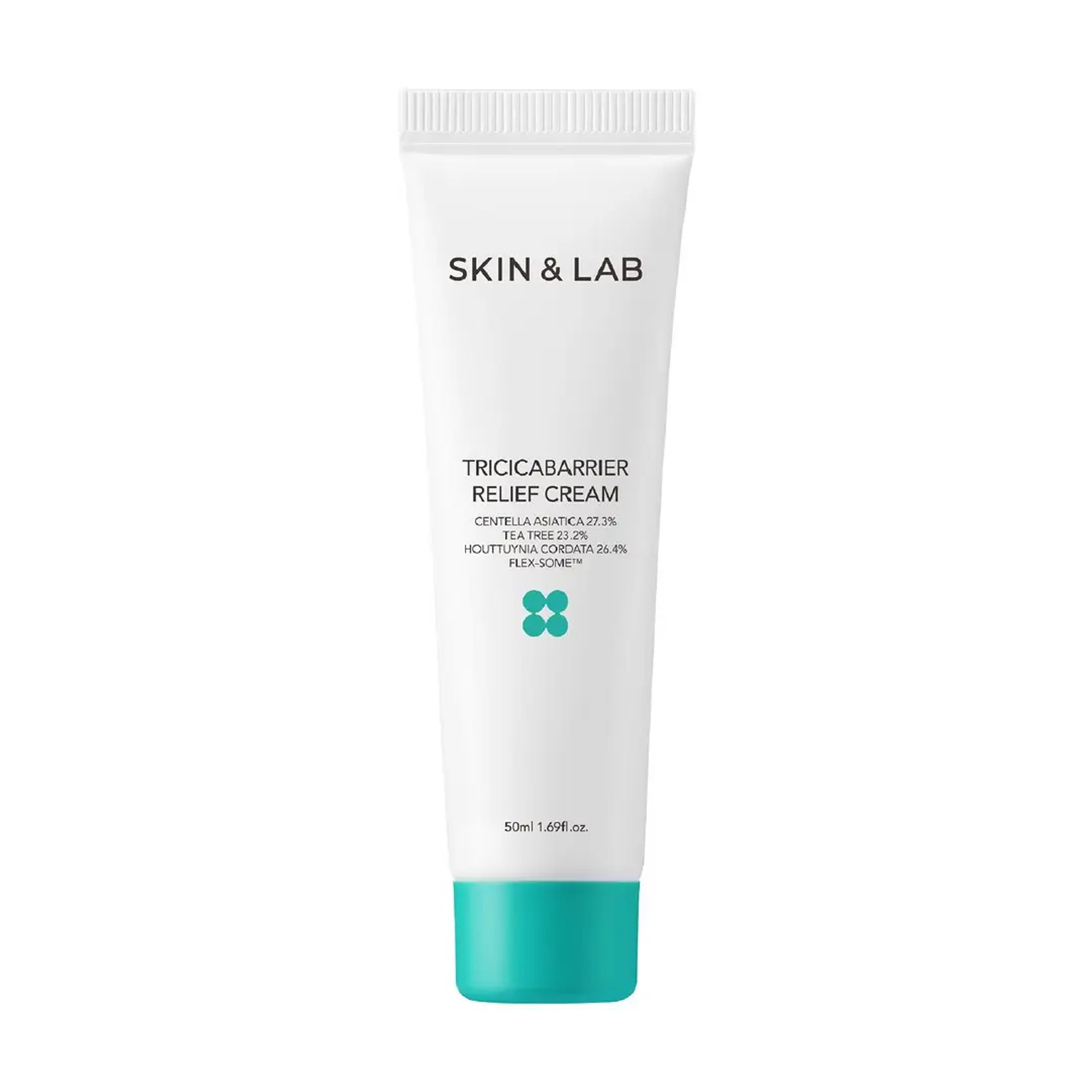 Заспокійливий крем для обличчя Skin &amp;Lab Tricicabarrier Relief Cream із центеллою, 50 мл