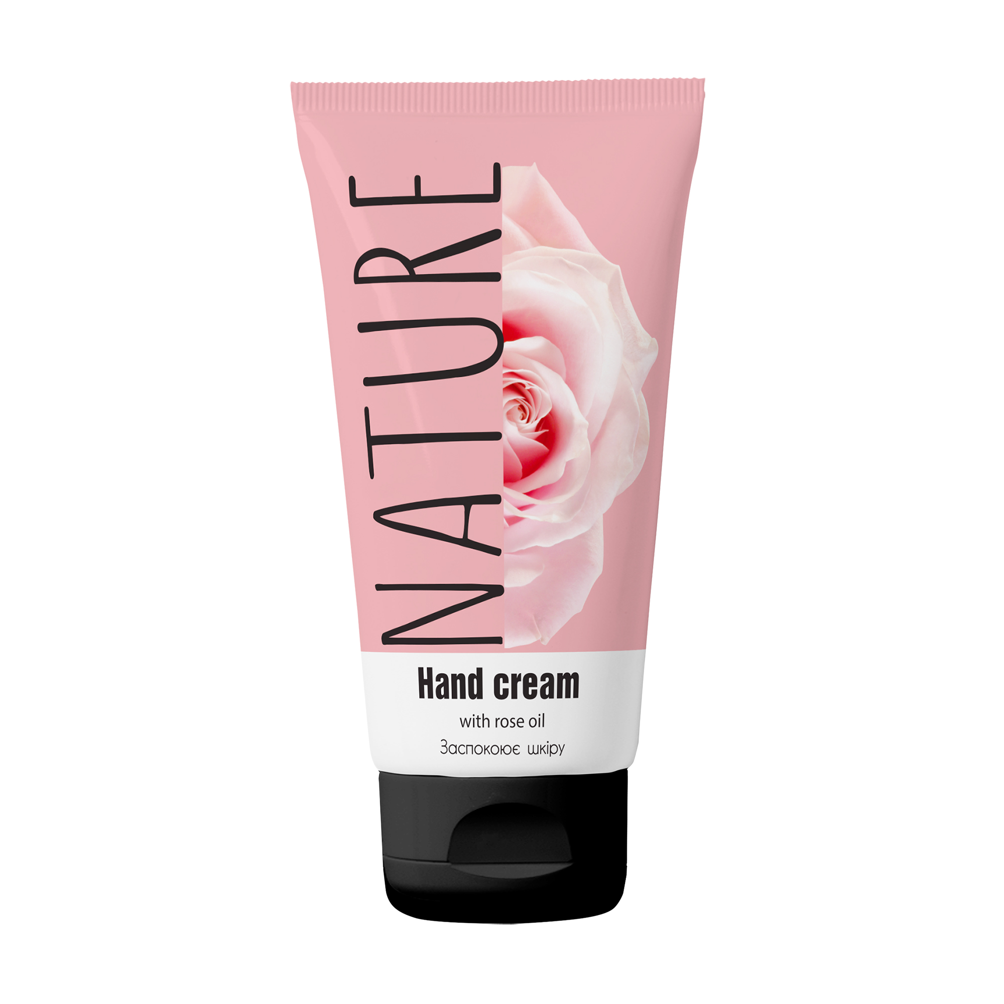 Заспокійливий крем для рук Bioton Cosmetics Nature Hand Cream з трояндовою олією, 50 мл